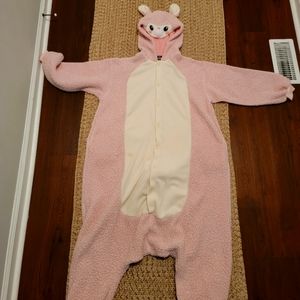 Sazac Island Pink Alpaca Kigarumi